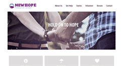 Desktop Screenshot of hoperesource.org